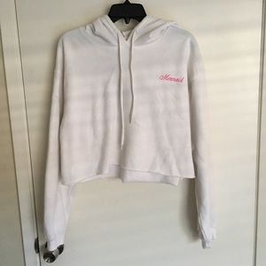 Forever 21 cropped hoodie